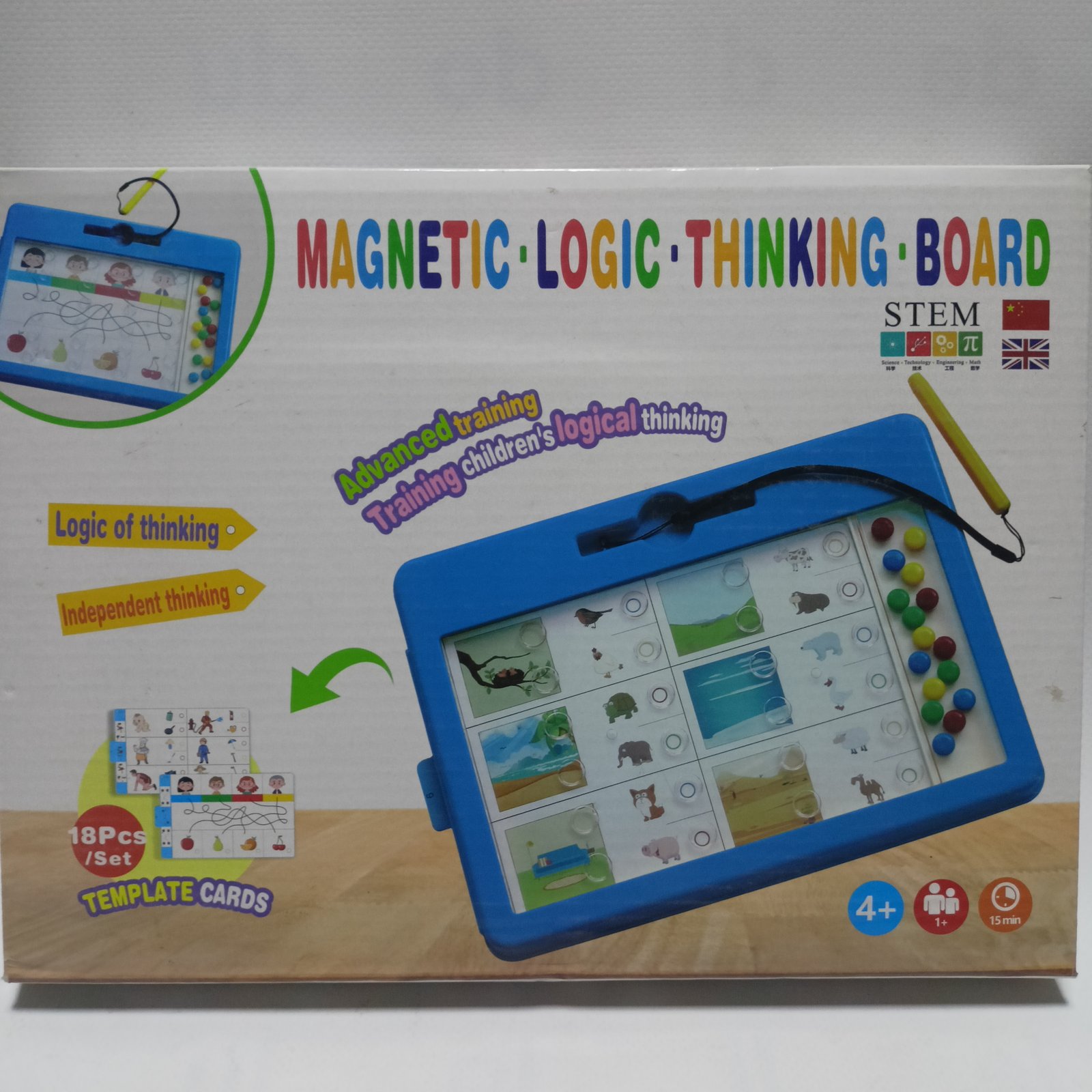 Magnetic Logic Thinking Board - لوحة التفكير المنطقي المغناطيسية