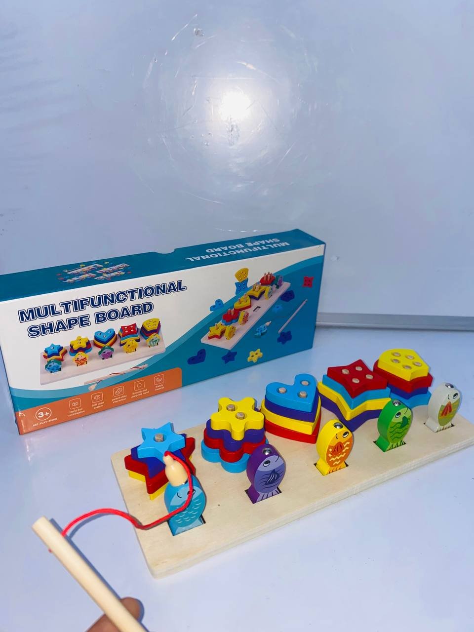 لوح الأشكال متعدد الوظائف (Multifunctional Shape Board)