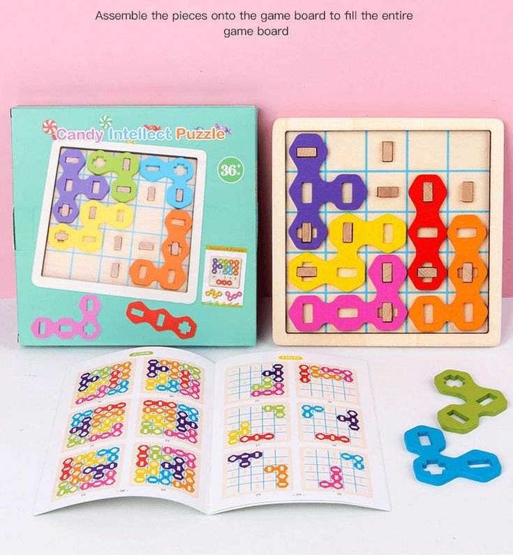 Candy intellect puzzle game 