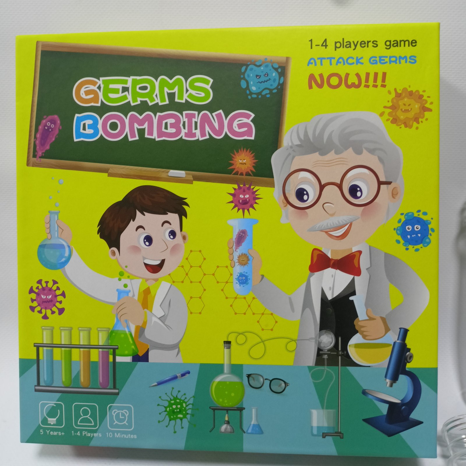 Germs Bombing – لعبة مختبر الجراثيم