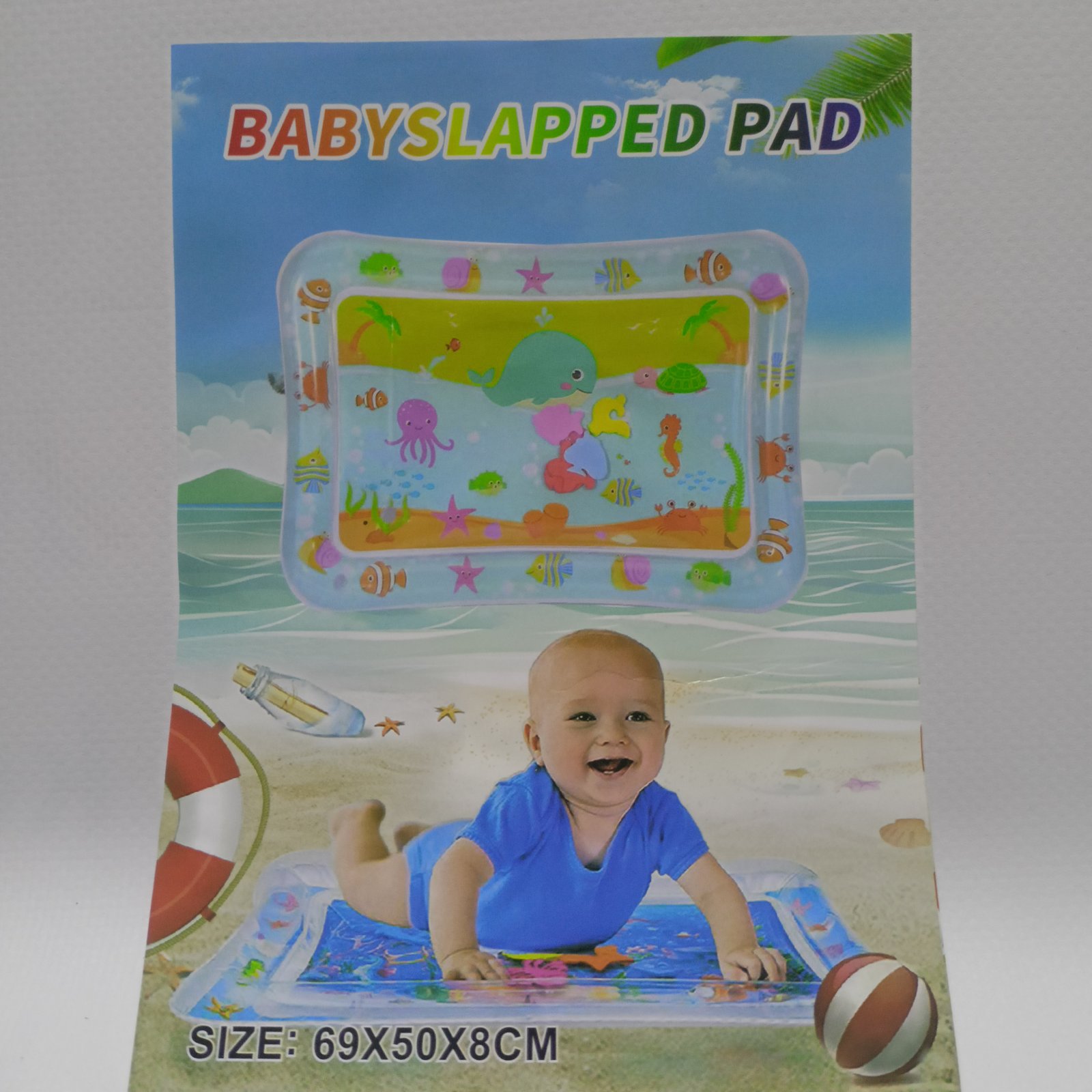 Inflatable Baby Water Play Mat – بساط مائي قابل للنفخ للأطفال