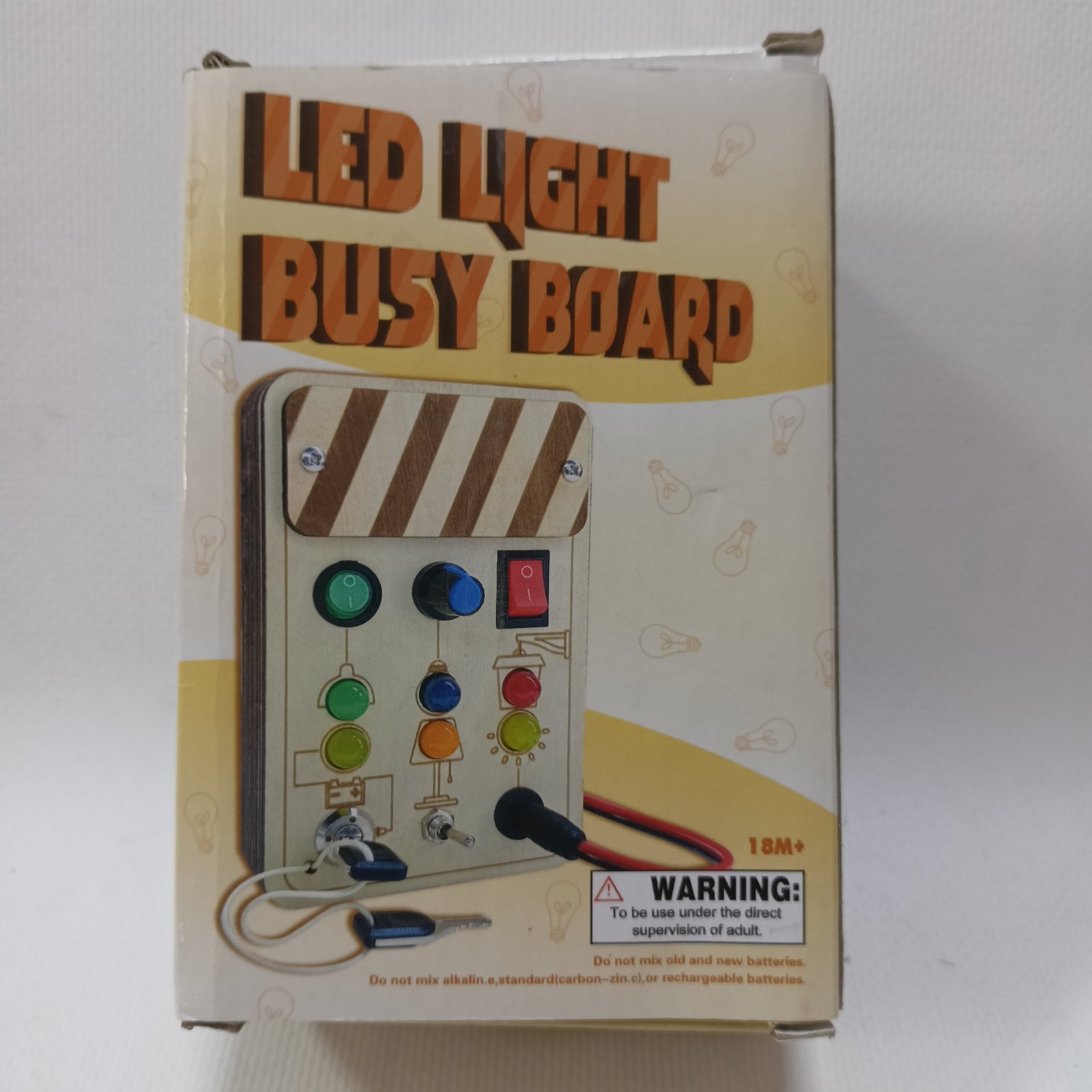 Led Light Busy Board - لوحة الأنشطة الحسية بالإضاءة