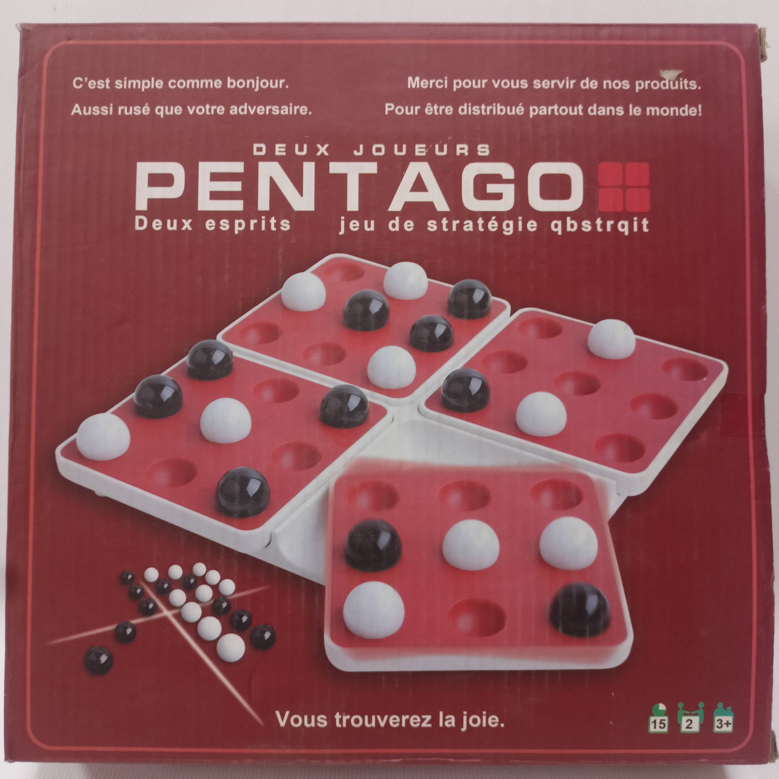 Pentago - لعبة الاستراتيجية الخماسية