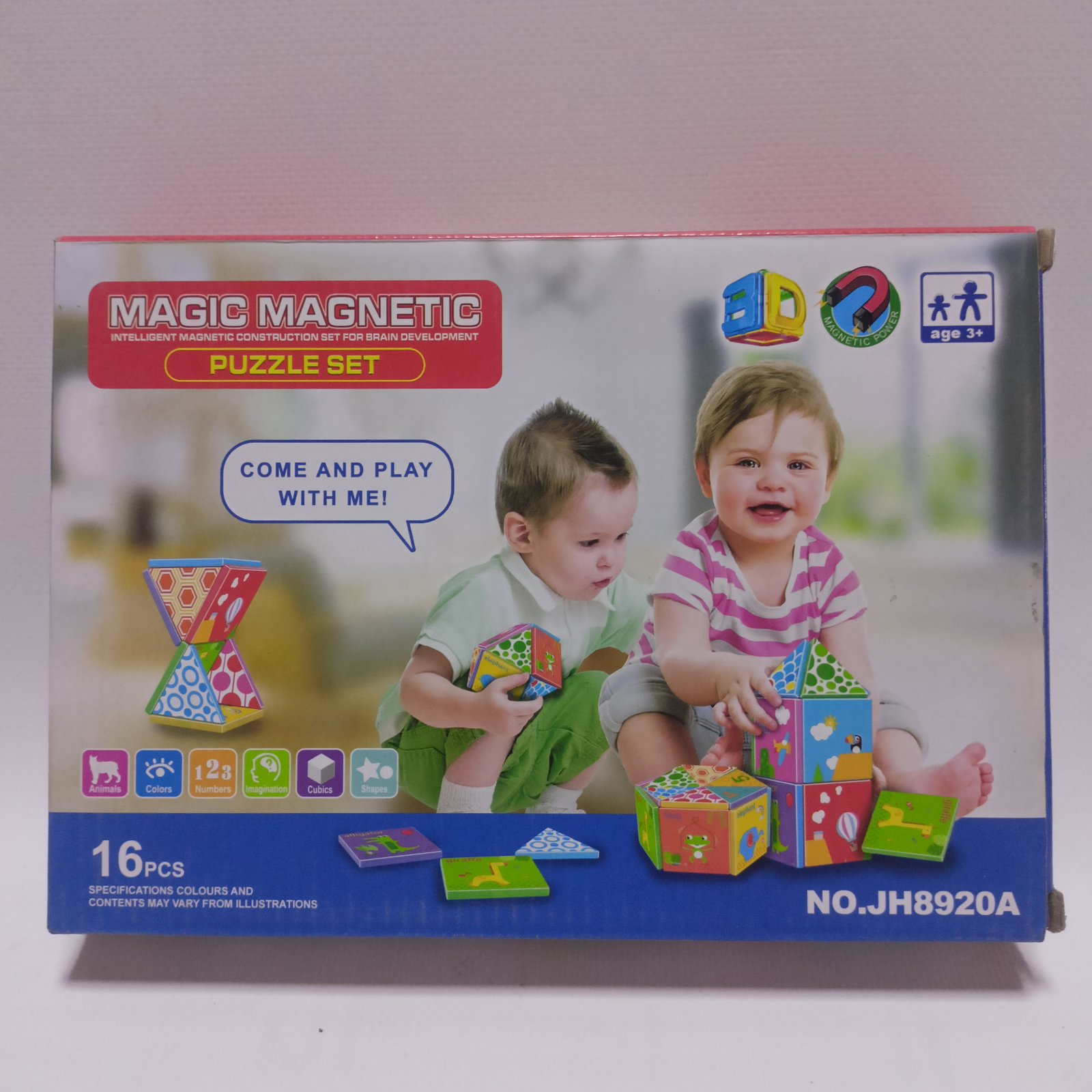 Magic Magnetic Puzzle Set - مجموعة البازل المغناطيسي السحري