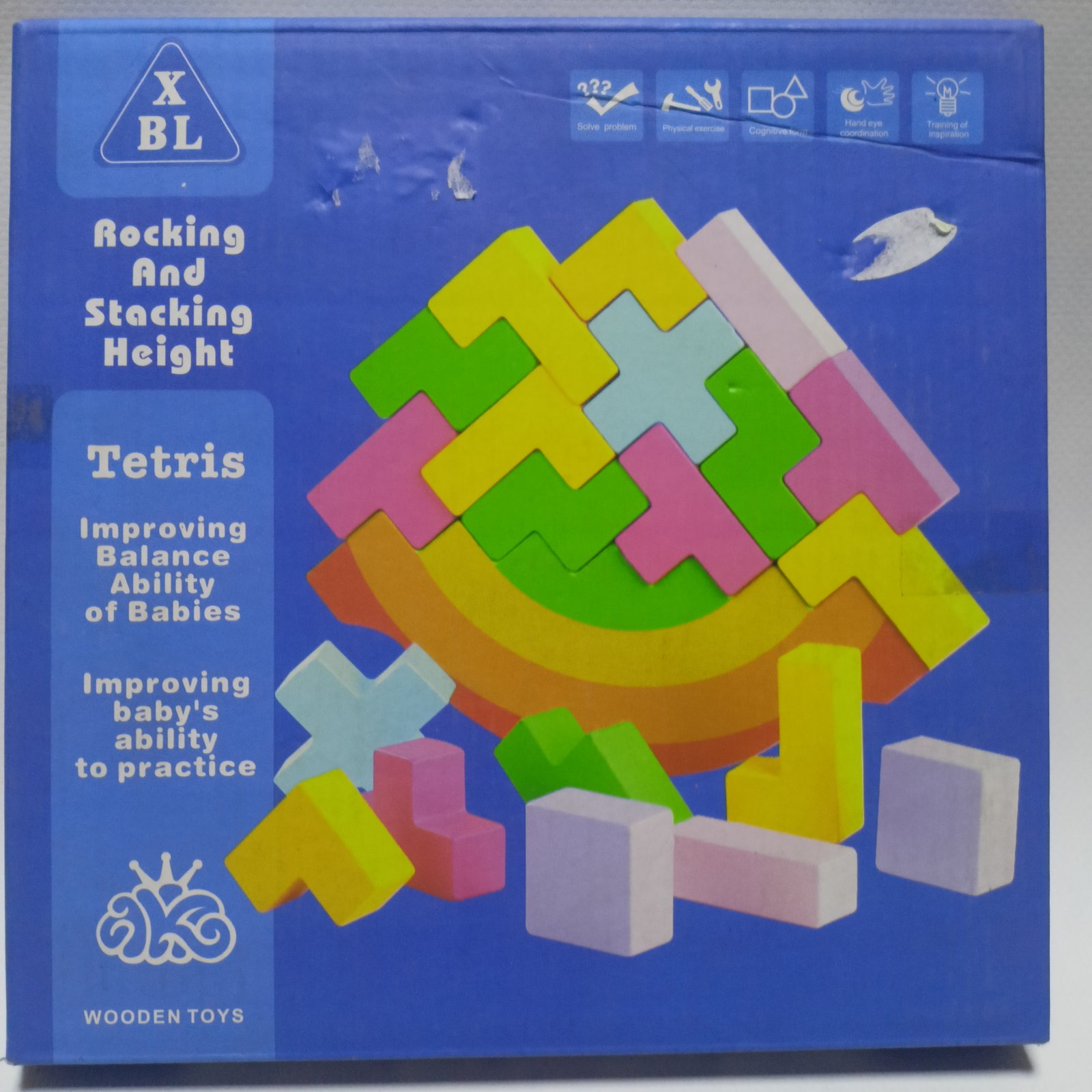 Rocking And Stacking Height Tetris - لعبة تيتريس التوازن المتحركة