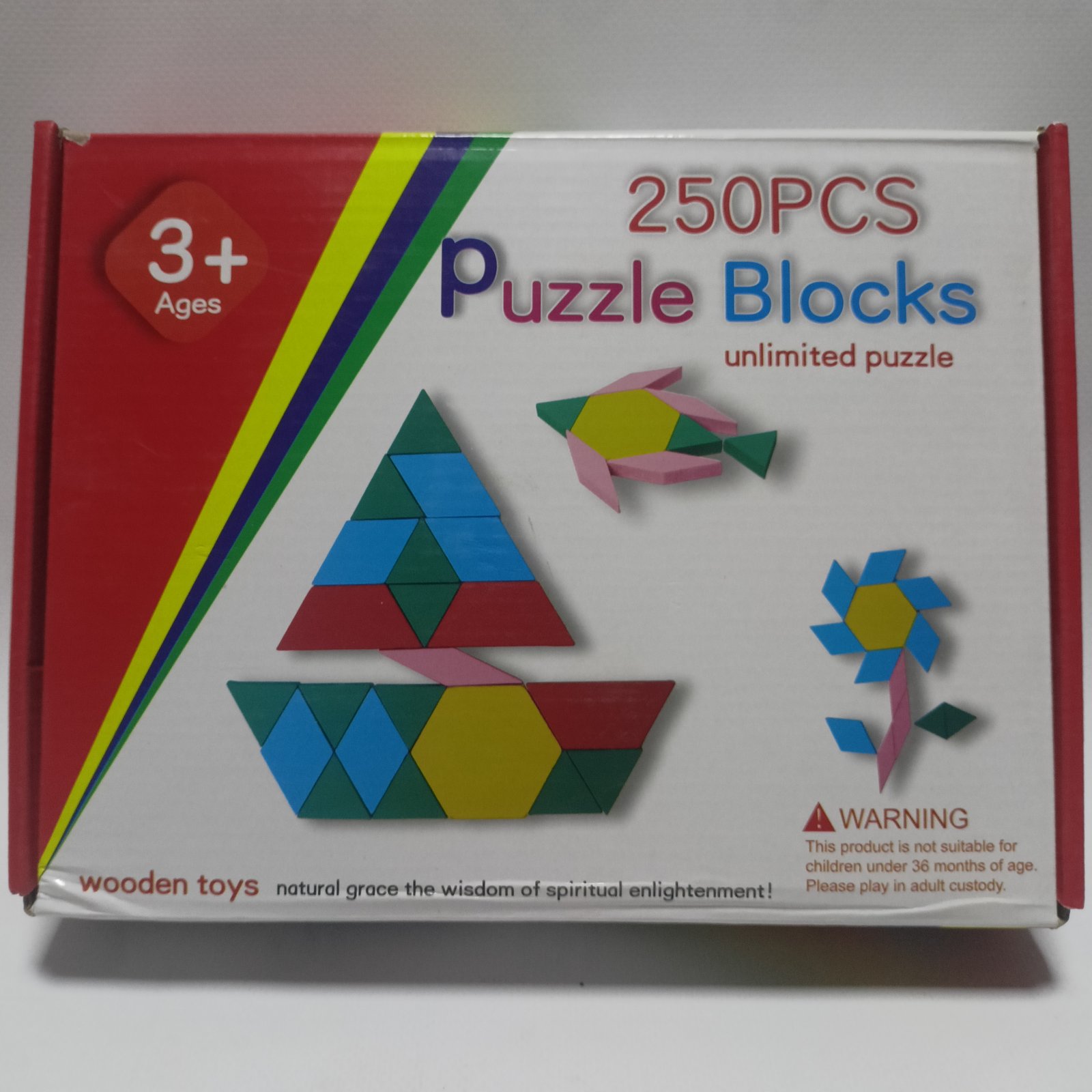 250 PCS Puzzle Blocks - مجموعة مكعبات البازل 250 قطعة