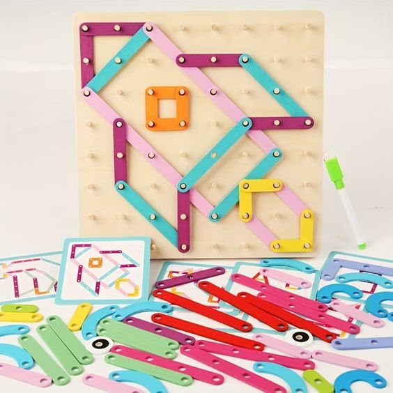 Large Nail board Puzzel