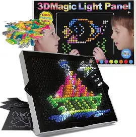 3D Magic Light Panel – لوحة الإضاءة السحرية ثلاثية الأبعاد